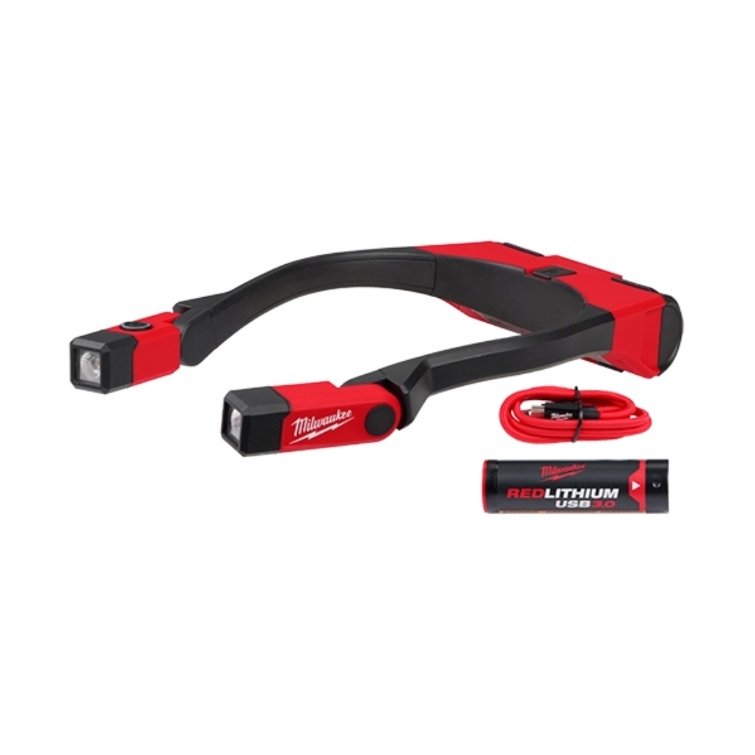 Luz de cuello recargable USB de 400 lúmenes milwaukee 211721