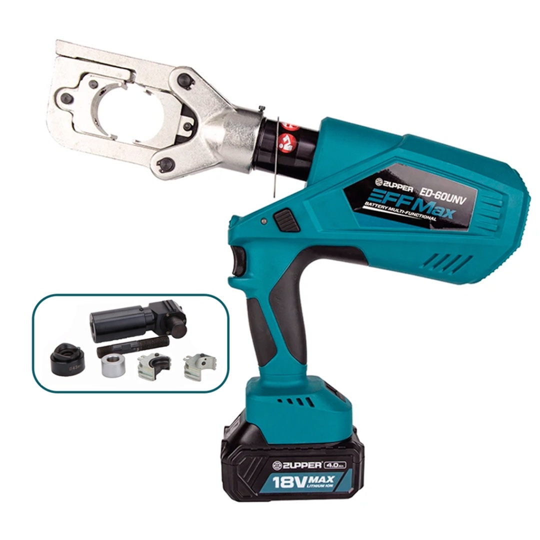 Prensa hidráulica a batería universal 16–300mm² ED-60UNV ZUPPER