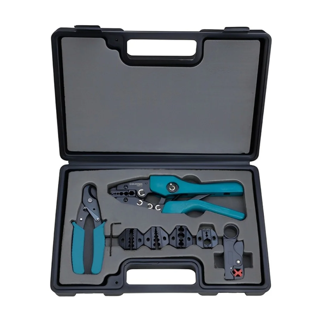 Prensa manual para terminales con kit de pelado T05H-5A ZUPPER Prensa manual para terminales con kit de pelado T05H-5A ZUPPER