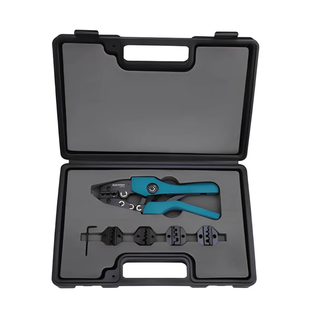 Prensa manual para terminales con kit de matrices T03C-5D ZUPPER Prensa manual para terminales con kit de matrices T03C-5D ZUPPER