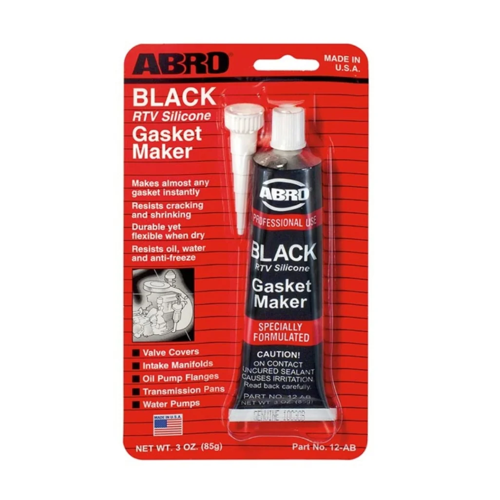 Silicona negra RTV uso general 3oz 12-AB ABRO