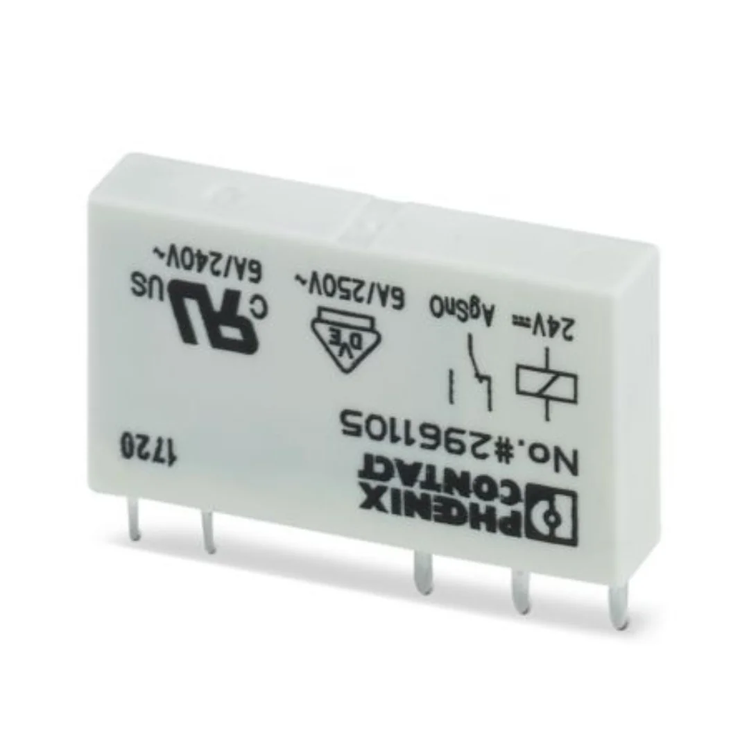 Relé enchufable 24VDC 6A 1NA/NC modelo REL-MR-24DC/21 Phoenix Contact Relé enchufable 24VDC 6A 1NA/NC modelo REL-MR-24DC/21 Phoenix Contact