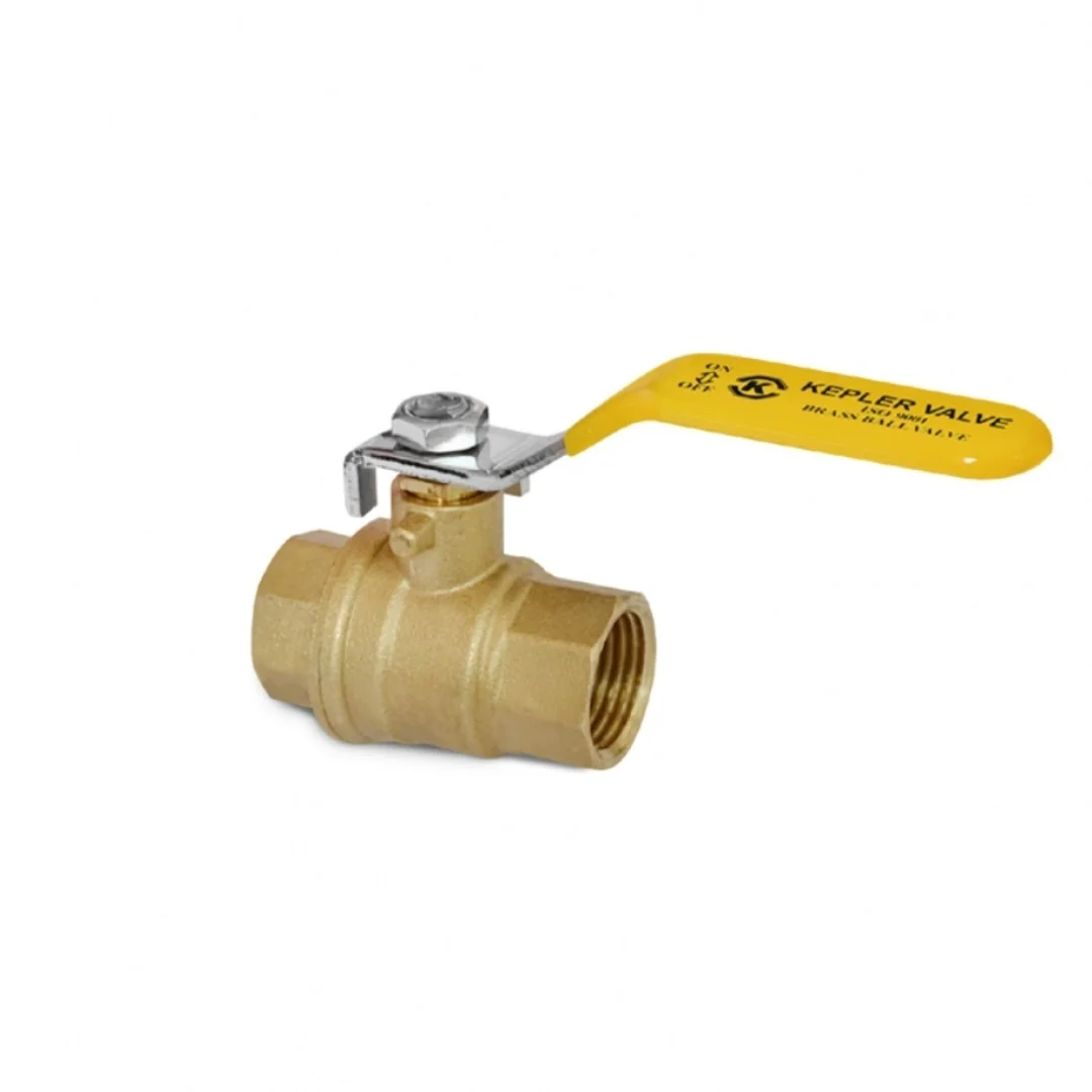 Llave de paso hembra 1/2" bronce KEPLER