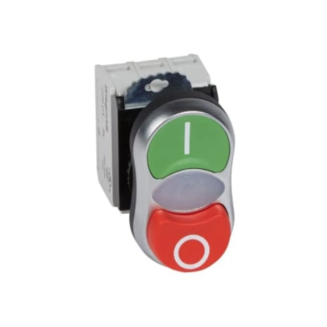 PULSADOR DOBLE LUMINOSO LED 24VAC/DC IP66 XB4BW73731B5- [XB4BW73731B5] - SCHNEIDER