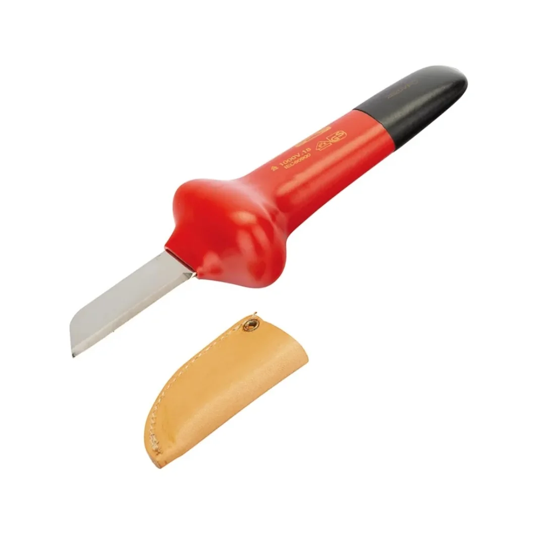 CUCHILLO RECTO PARA ELECTRICISTA 180MM 1000V - 2820VP--BAHCO CUCHILLO RECTO PARA ELECTRICISTA 180MM 1000V - 2820VP--BAHCO