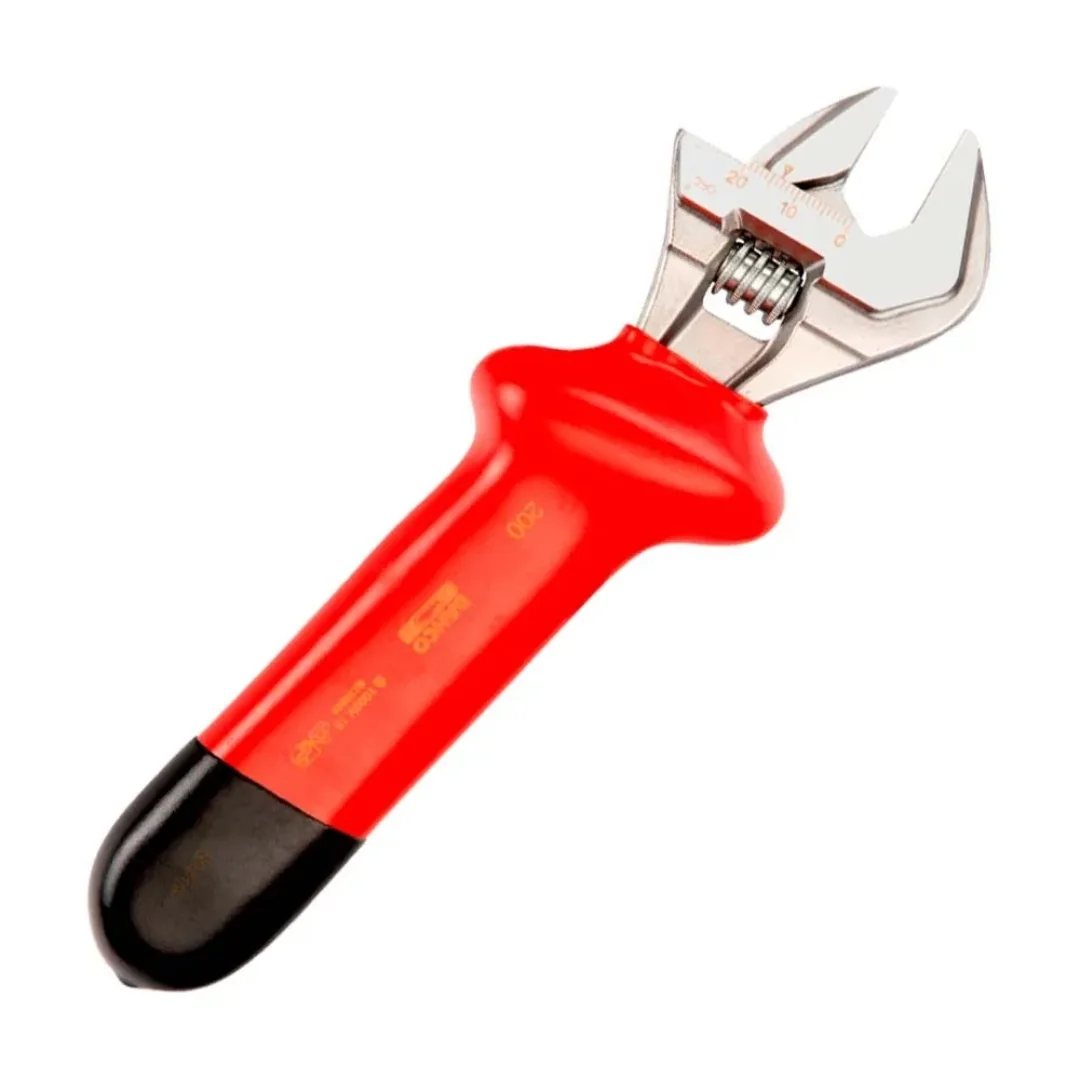 LLAVE AJUSTABLE CROMADA 10" 1000V - 8072V--BAHCO