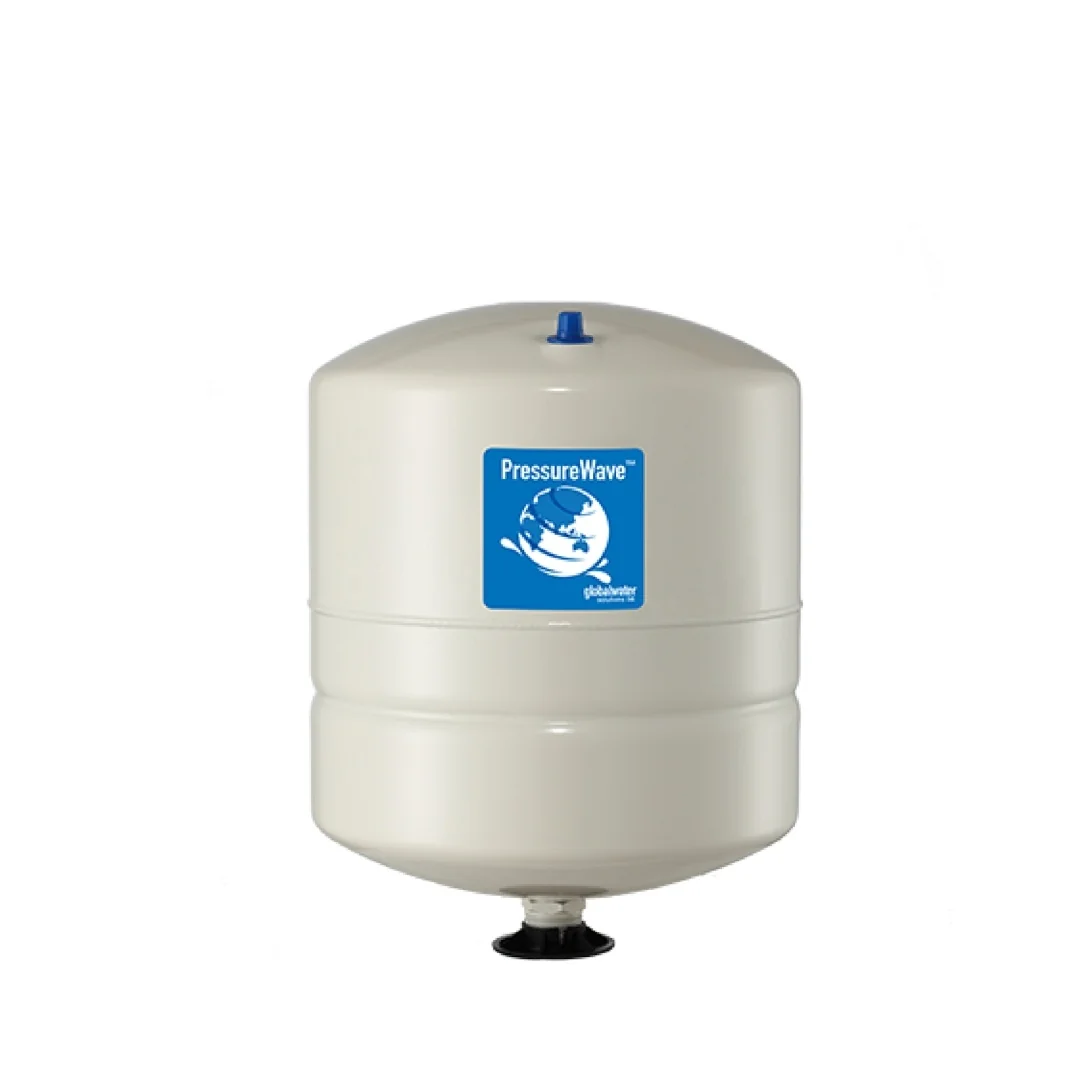 TANQUE HIDRONE. G.B.W MOD: PRESSUREWAVE™ 100 LTS. PWN100V P.MAX. 145 PSI (10BAR) / CONEX 1" NTP AISI 304 GLOBAL WATER SOLUTIONS
