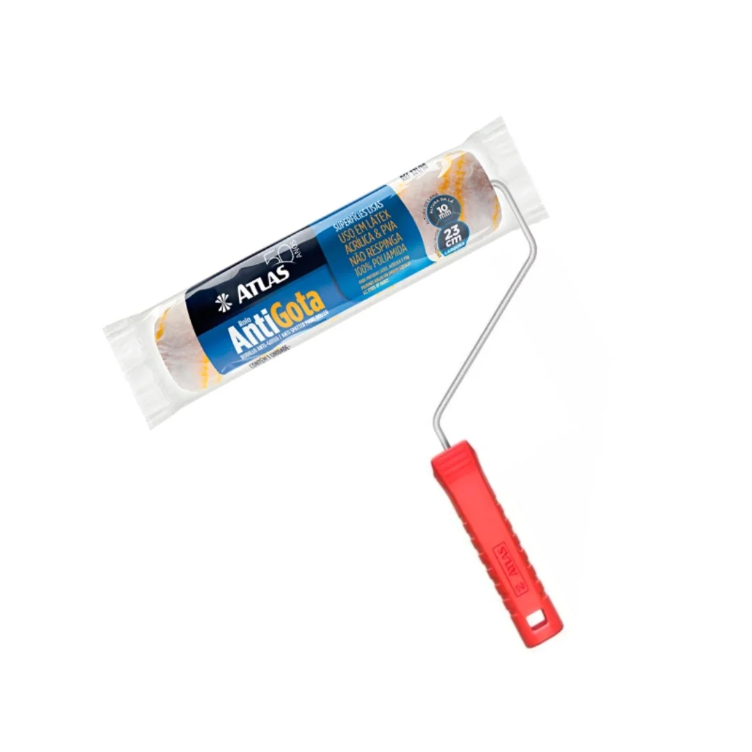 RODILLO ANTIGOTA ATLAS (MG SIN ROSCA) 9" CAJA X 50 UND RODILLO ANTIGOTA ATLAS (MG SIN ROSCA) 9" CAJA X 50 UND
