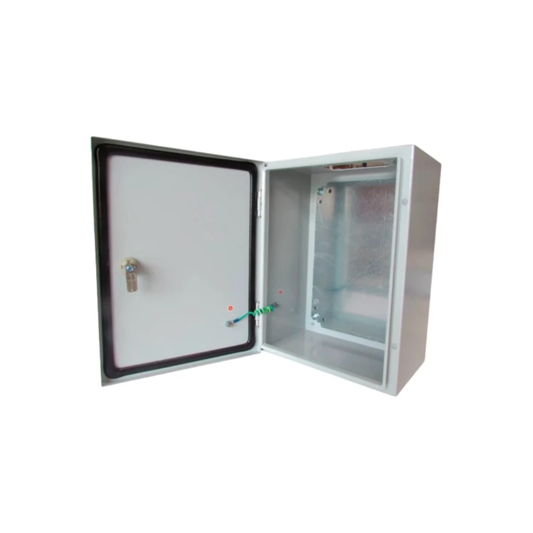 TABLERO HERMETICO DE ACERO INOXIDABLE 400x300x200 MM C/PLACA BASE COD:STX3420 FNX