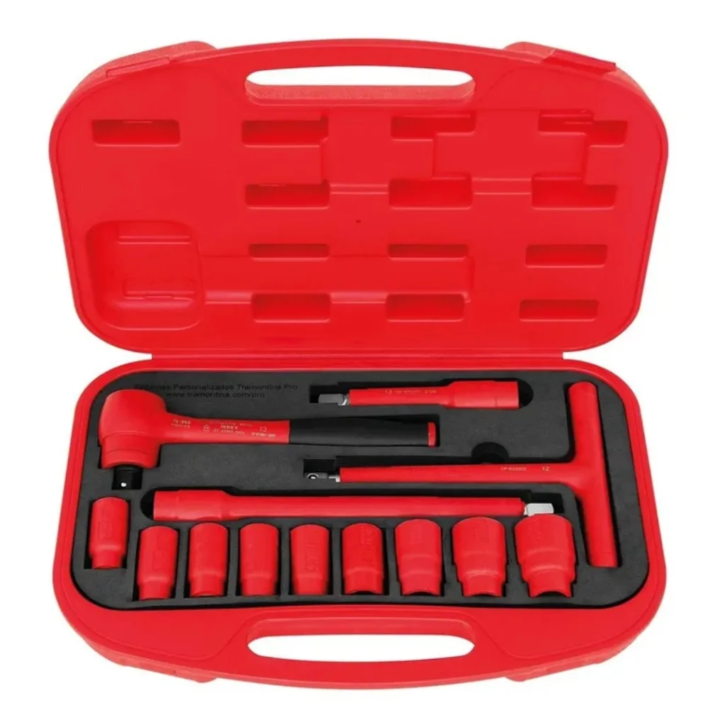 JUEGO DE DADOS 1/2 1000V X 13 PIEZAS - TRAMONTINA - 44335213