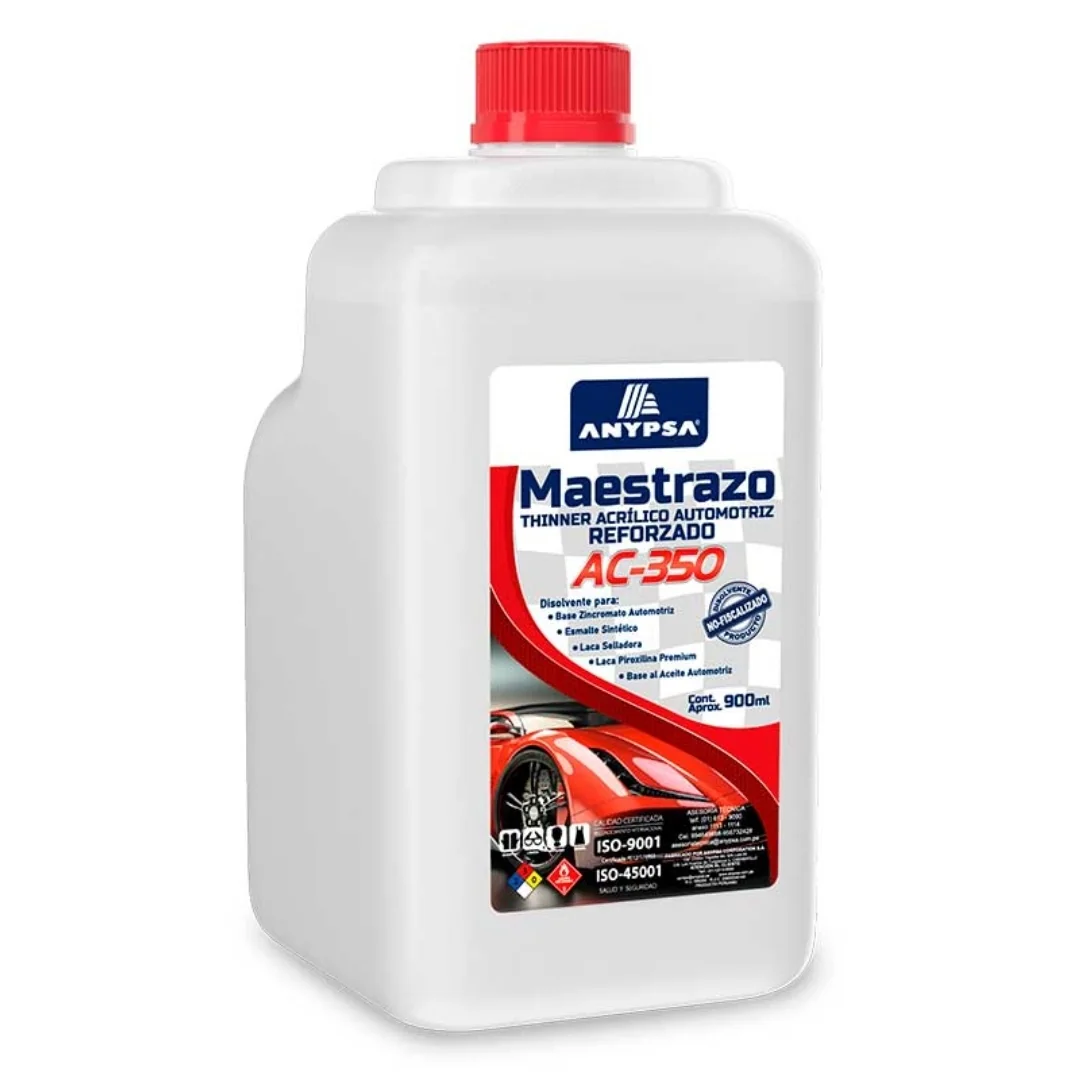 THINNER ACRILICO MAESTRAZO AUT. REF. AC-350 (NO FISCALIZADO) 2.8 LT