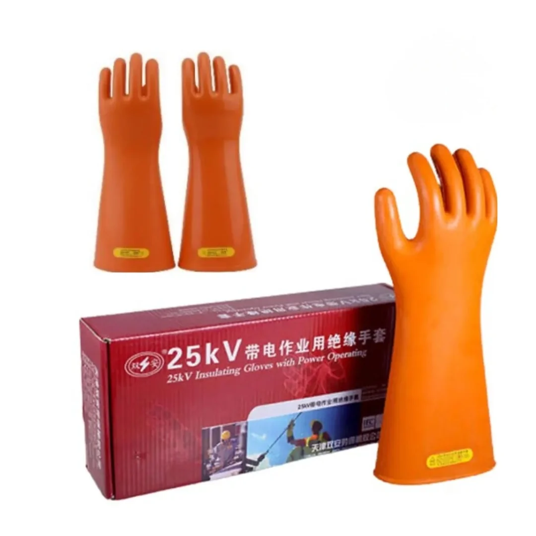 GUANTES DIELÉCTRICOS 25KV CLASE 3 PARA MEDIA TENSIÓN CERTIFICADOS