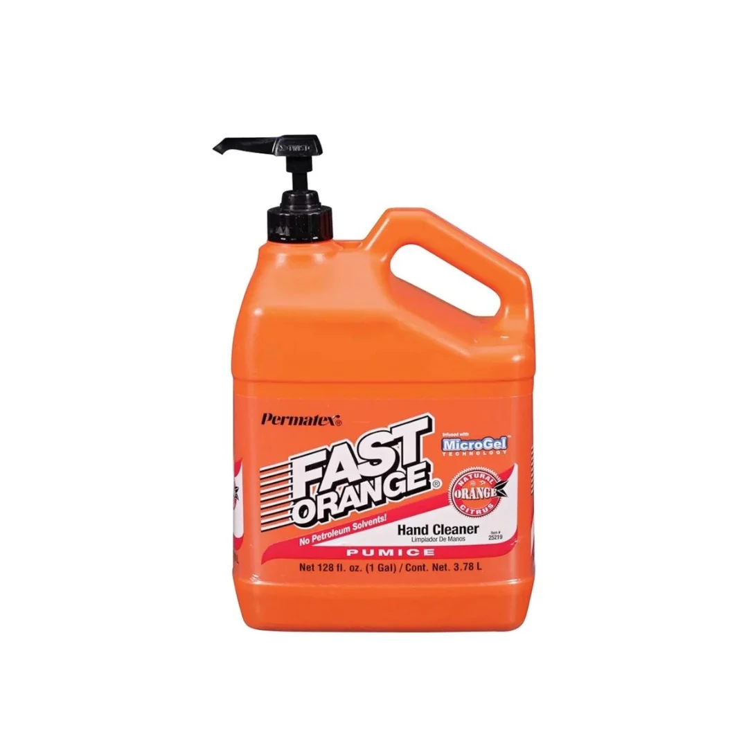 LIMPIADOR DE MANOS FAST ORANGE 1 GL PERMATEX LIMPIADOR DE MANOS FAST ORANGE 1 GL PERMATEX