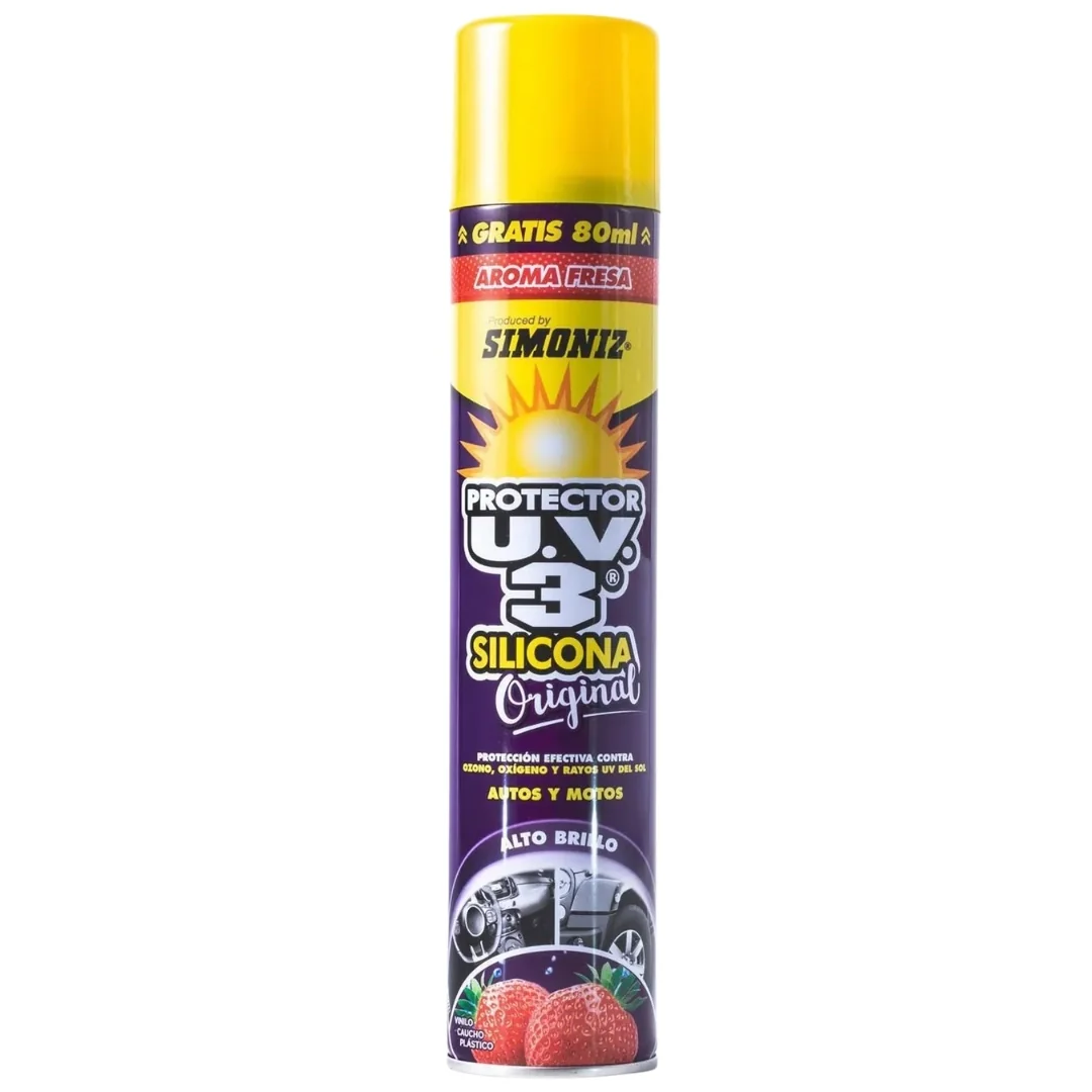 SILICONA UV3 SPRAY 400 ML SIMONIZ