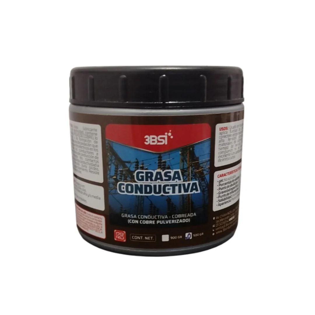 GRASA CONDUCTIVA COBREADA 500GR TANHO GRASA CONDUCTIVA COBREADA 500GR TANHO