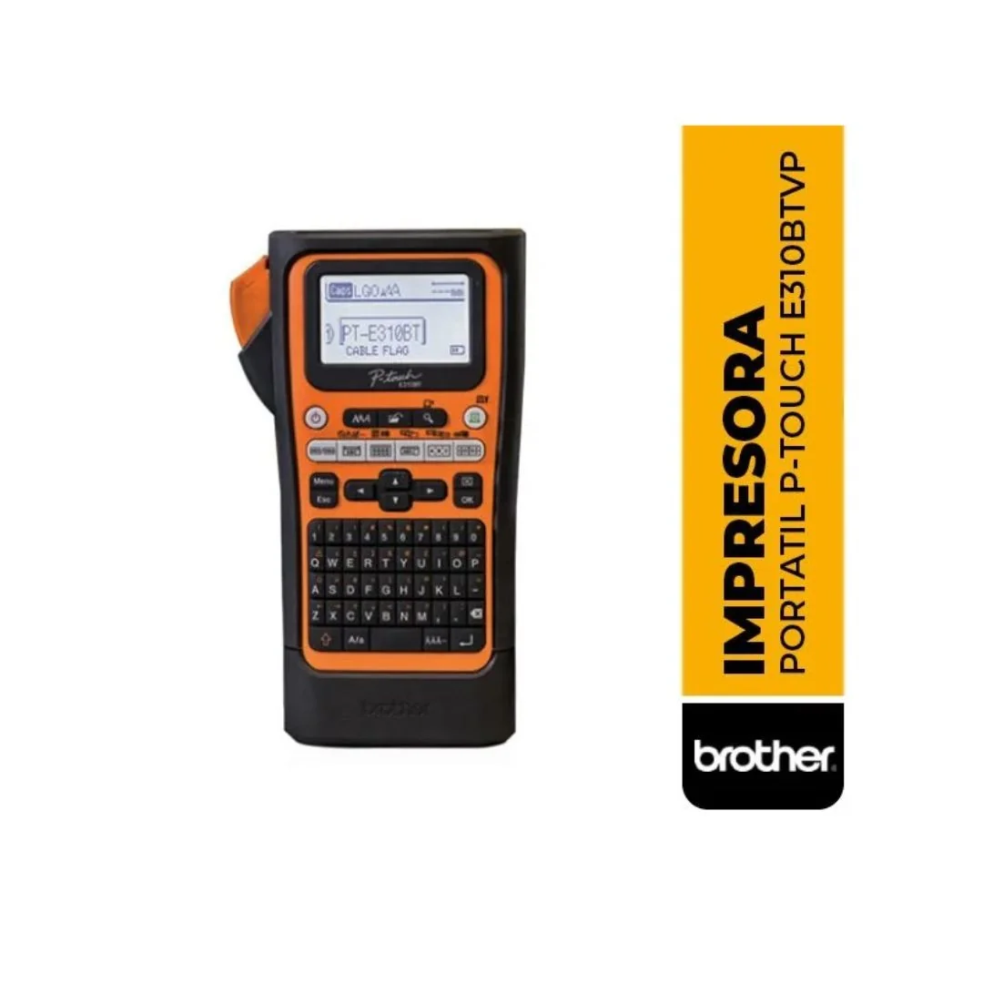 IMPRESORA PORTATIL P-TOUCH 310BTVP, BROTHER