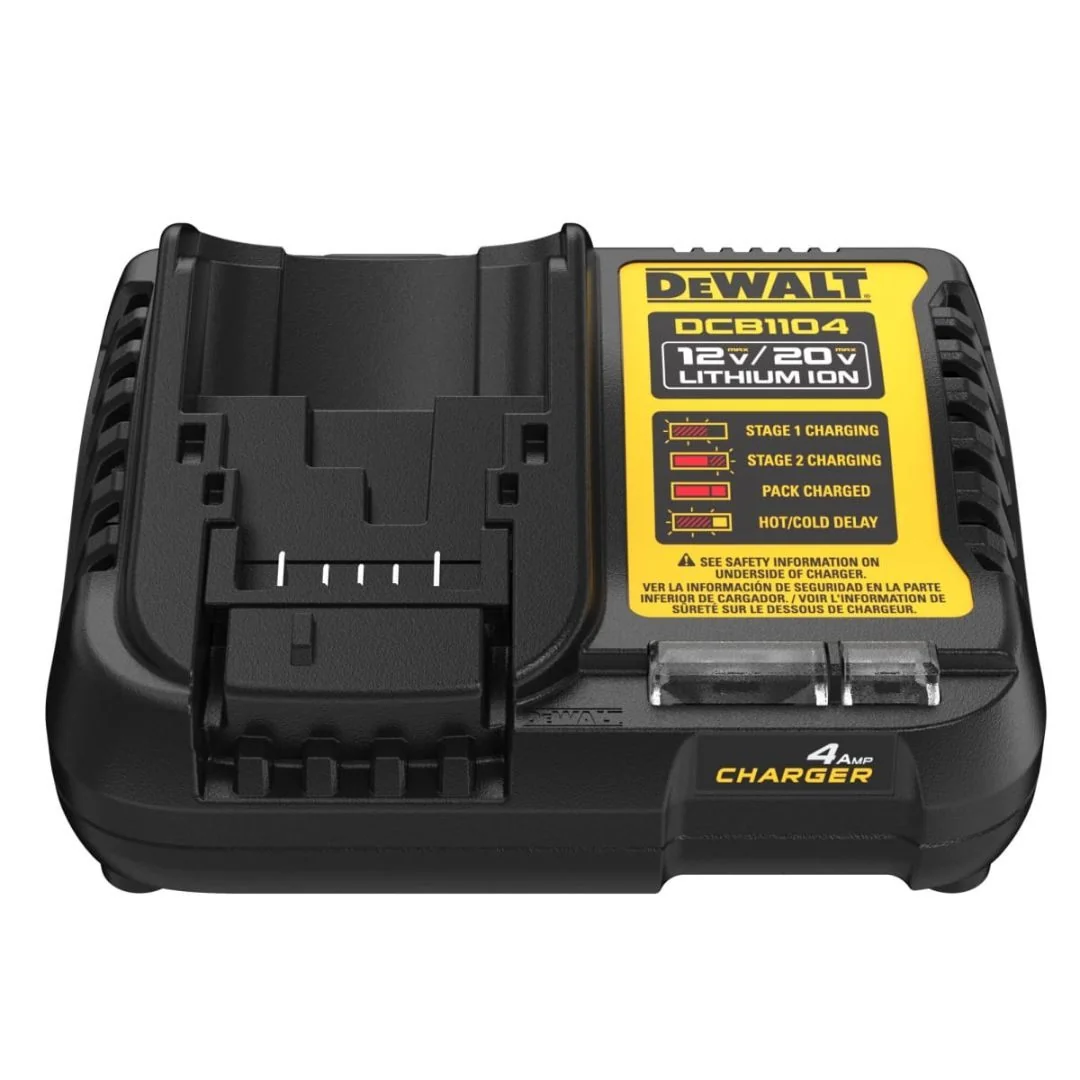 BATERÍA PREMIUM COMPACTA ION LITIO 20V MAX 5.0AH DEWALT DCB205 + CARGADOR DCB1104