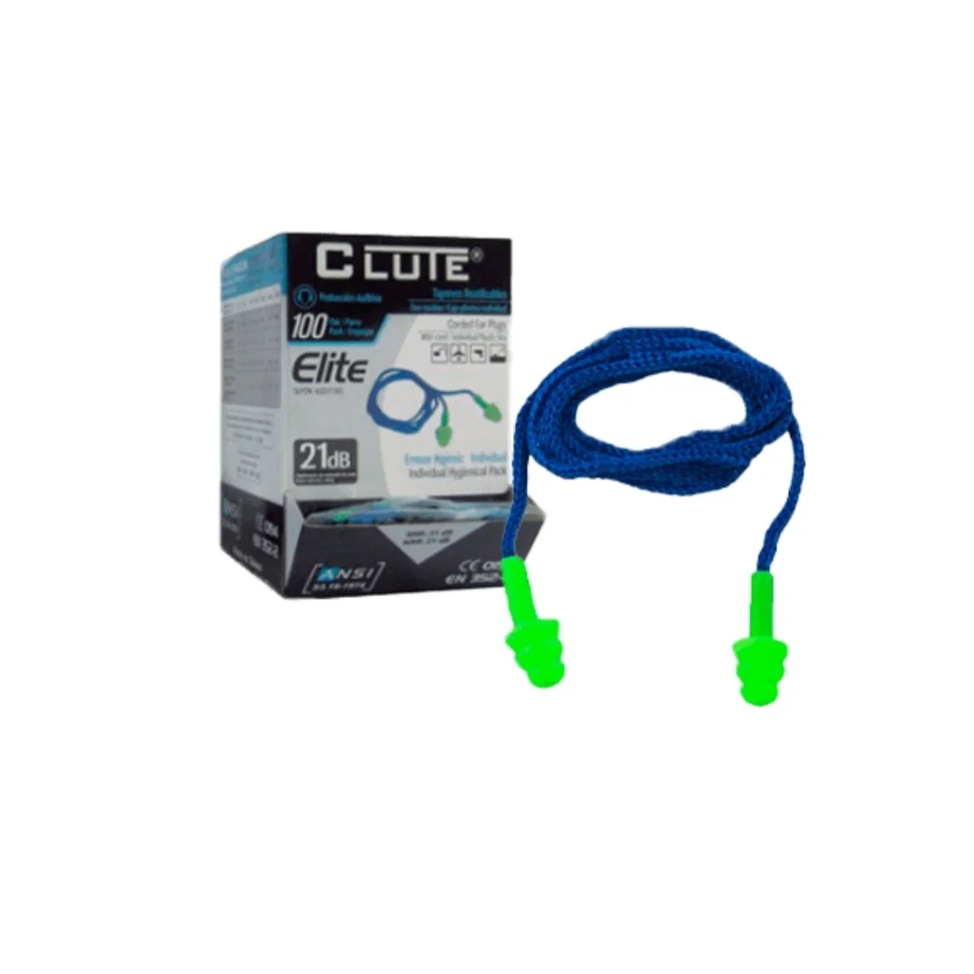 TAPONES DE OIDO EN CAJA X 100 UND CLUTE