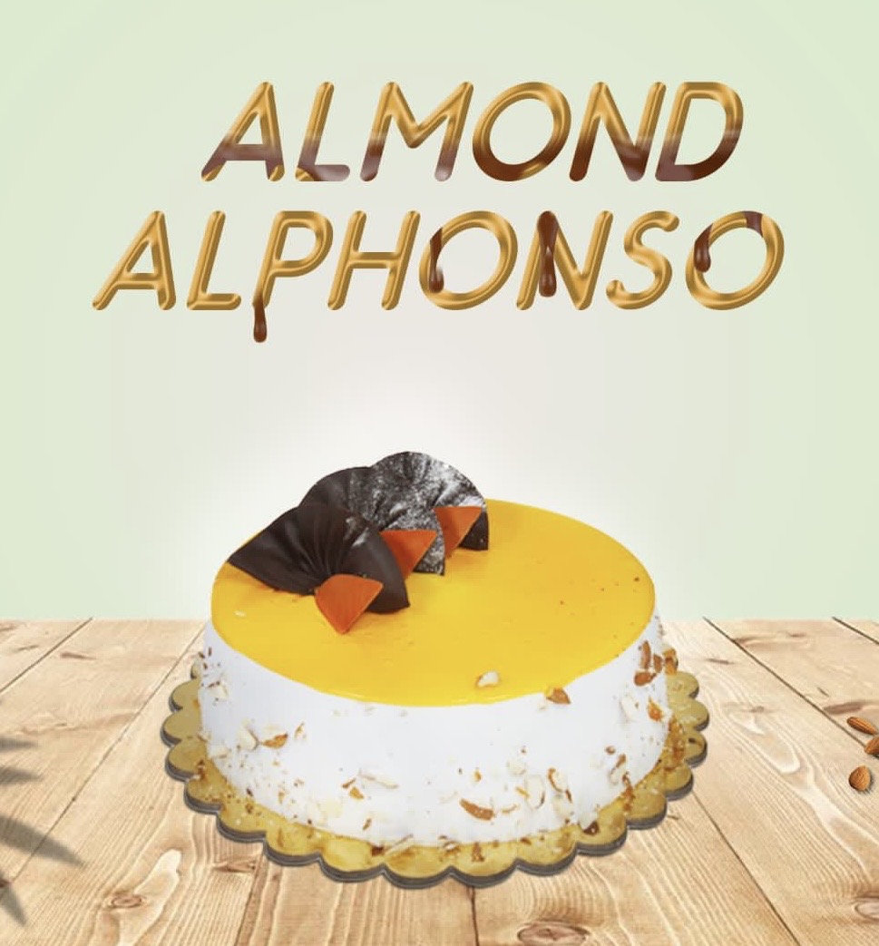 Almond Alphanso cake