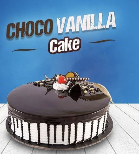 Choco Vanilla cake