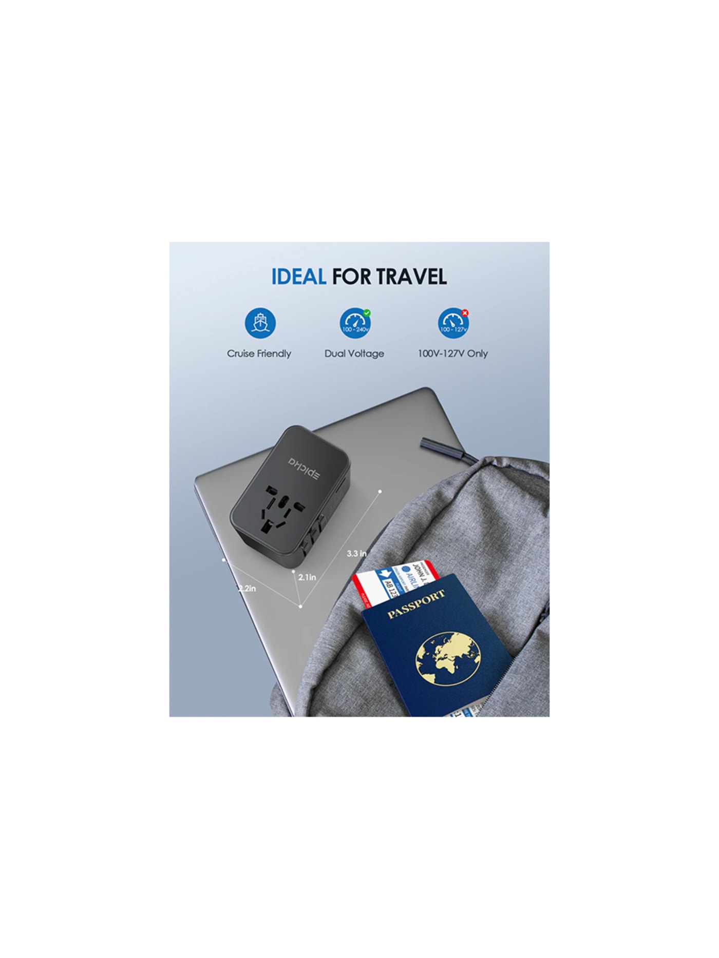 TA 105 Max Universal Travel Adapter
