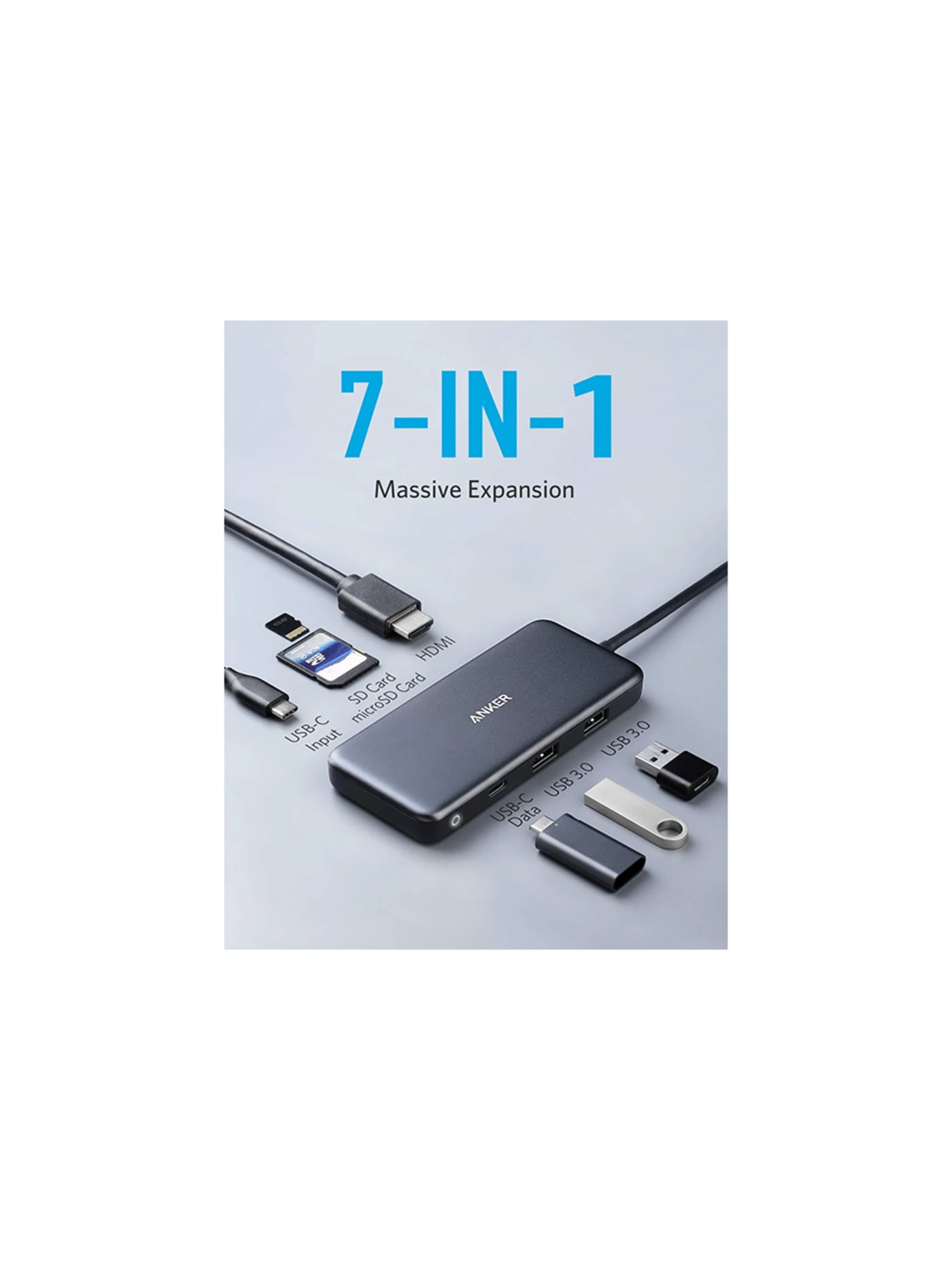 341 Usb C Hub 7 In 1