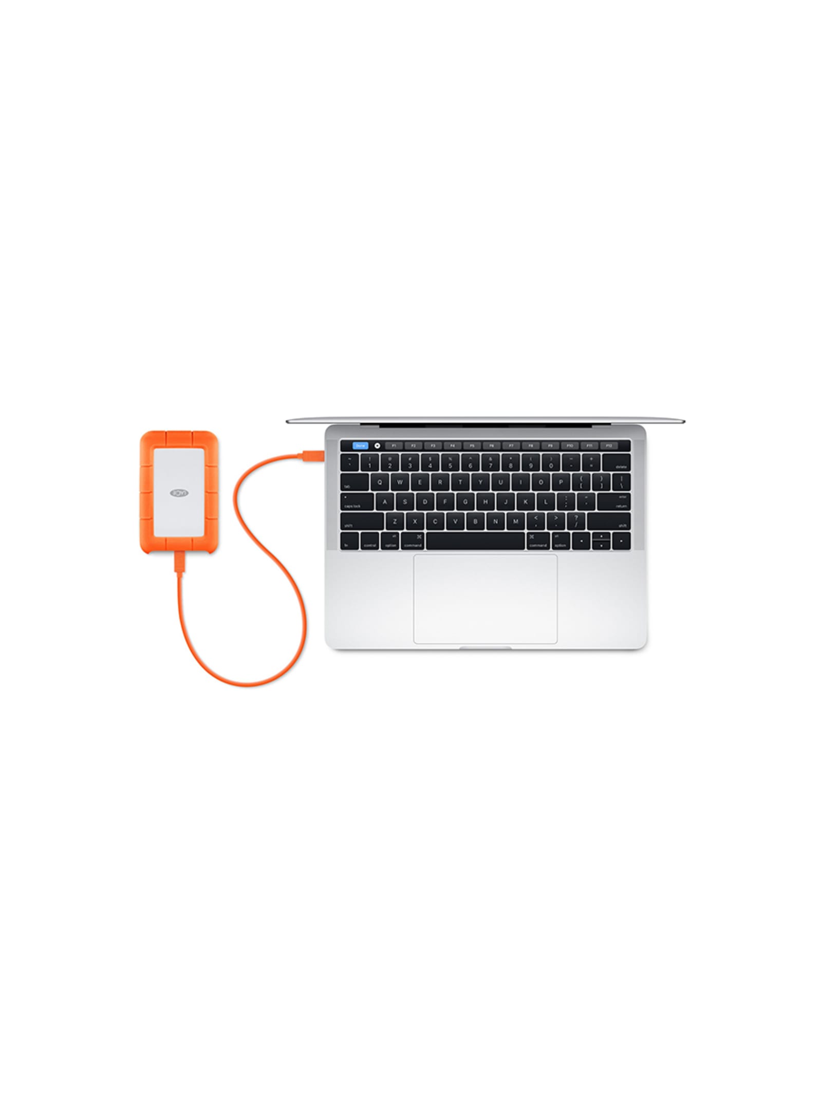 Rugged USB-C Portable Hard Drive