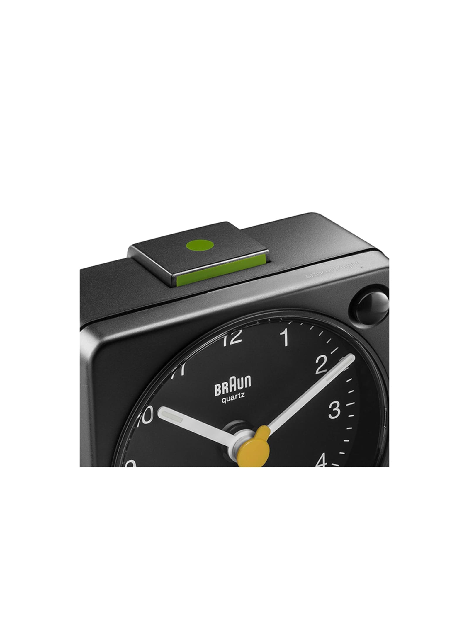 BC02X classic analogue travel alarm clock
