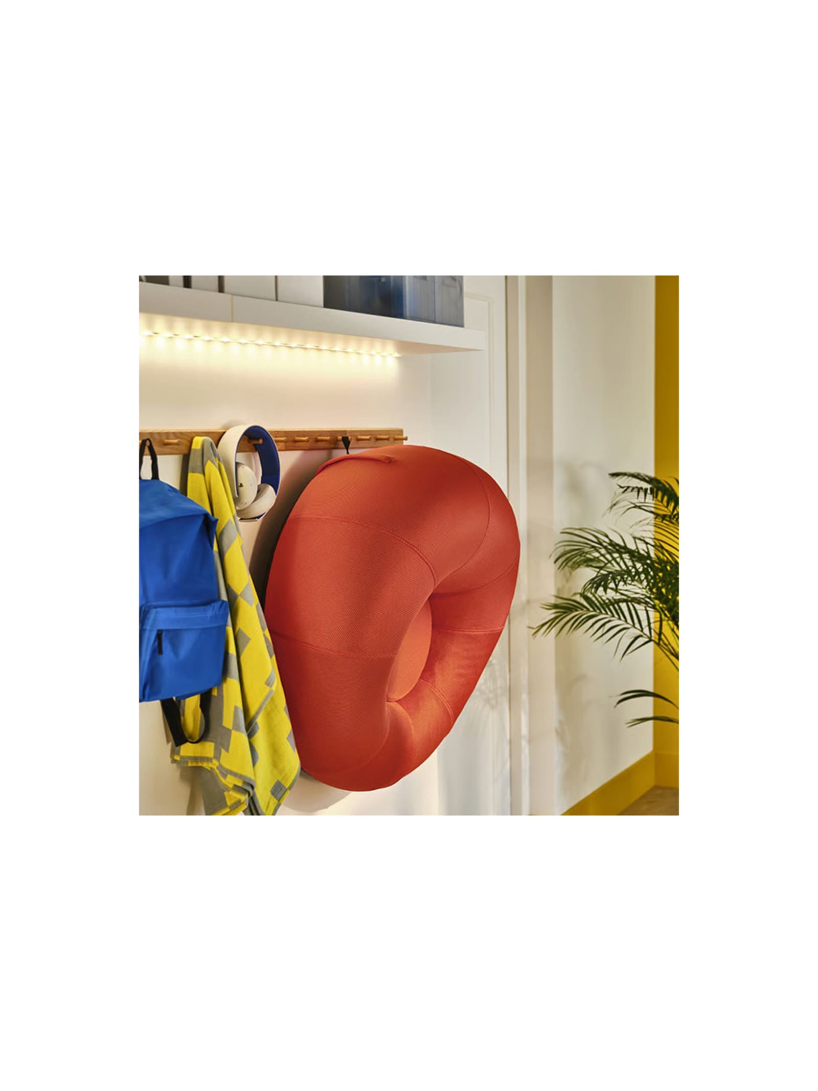 BRANNBOLL Inflatable Gaming Lounge Chair