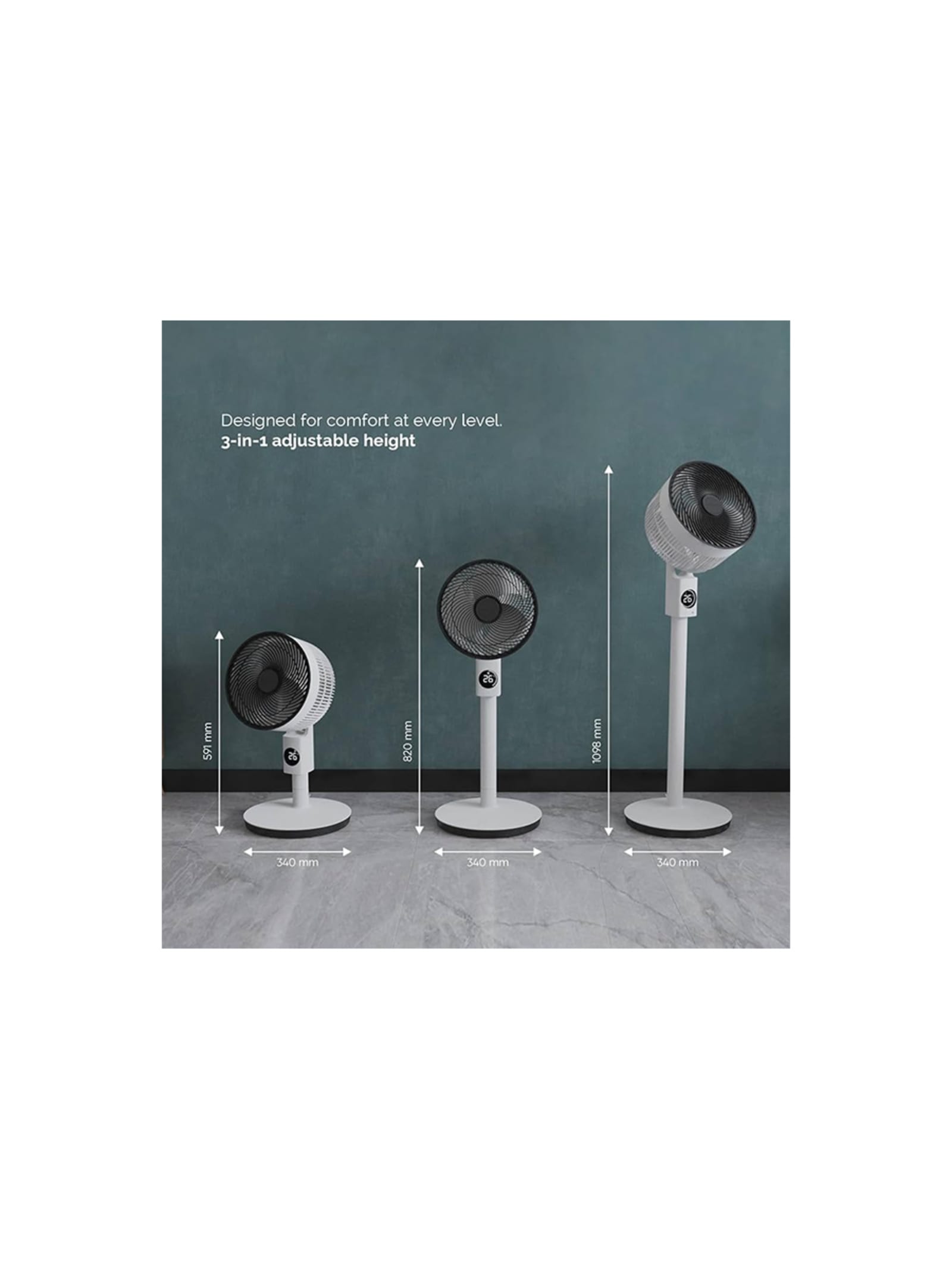 Sefte Pro 10 Pedestal Fan