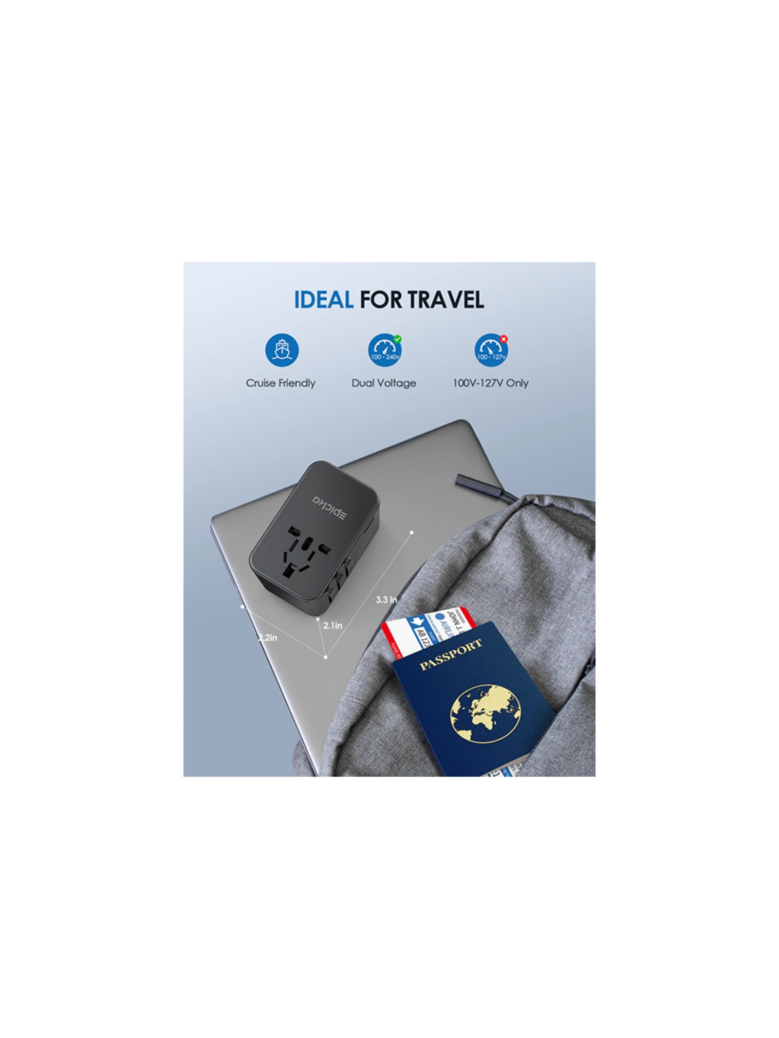 TA 105 Max Universal Travel Adapter
