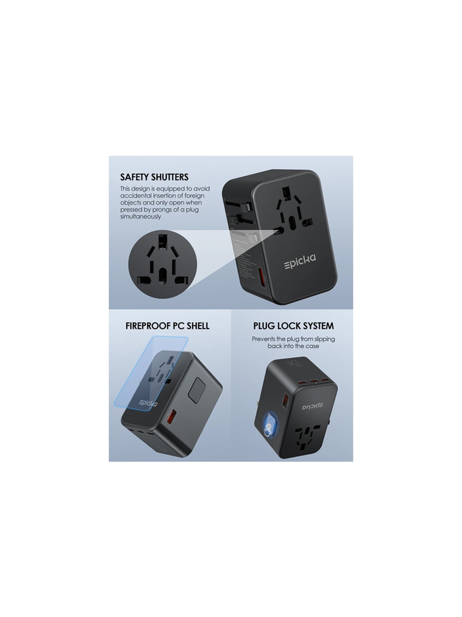 TA 105 Max Universal Travel Adapter