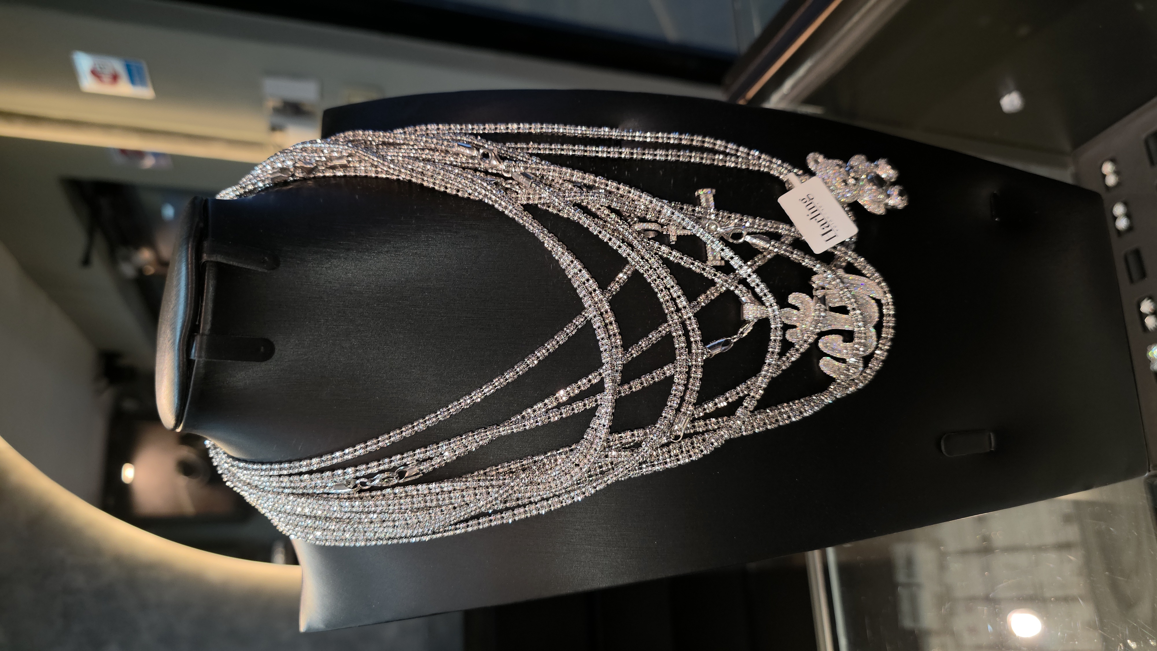 Cadena moon ice 3mm en plata de 925