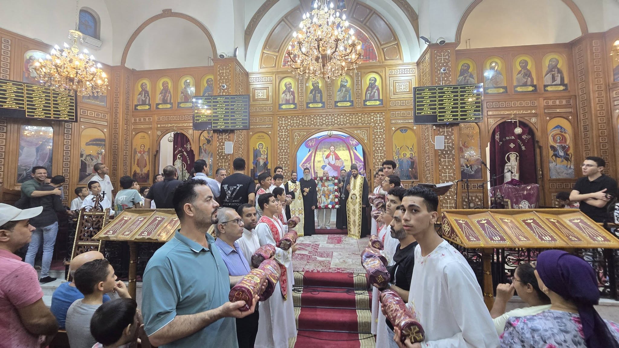 صلوات عشية عيد النيروز 1743 ش