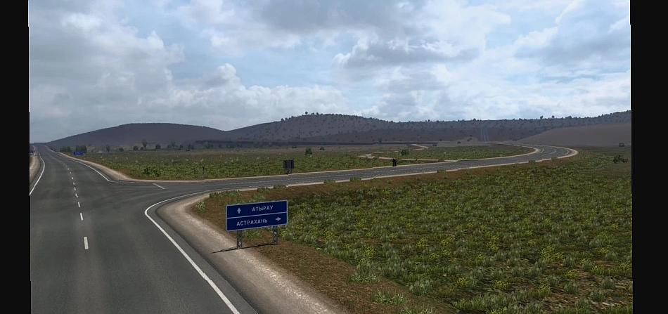 МОД Road to Caucasus   ProMods The Great Steppe RC v1.3 ДЛЯ EURO TRUCK SIMULATOR 2