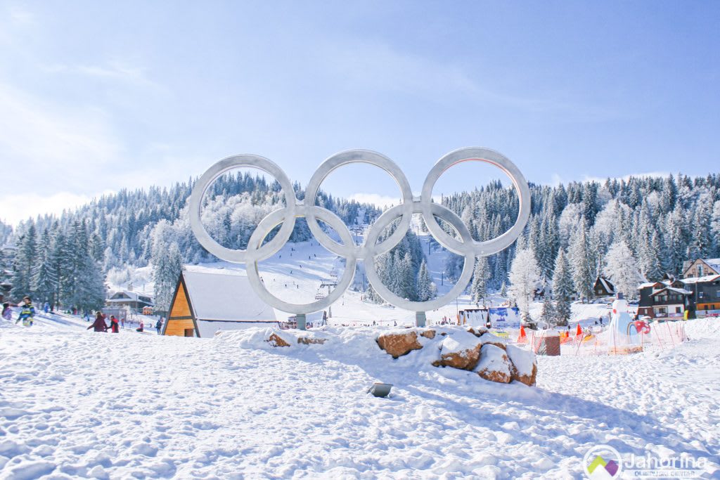 Olimpijski krugovi na Jahorini