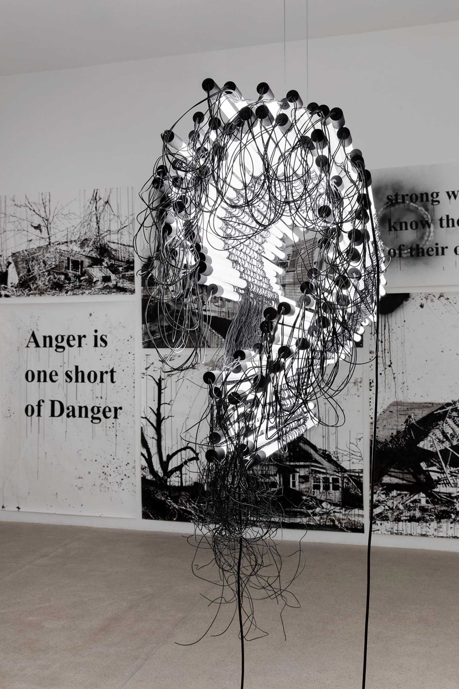 Monica Bonvicini installation view, Galleria Raffaella Cortese, Milan, 2019