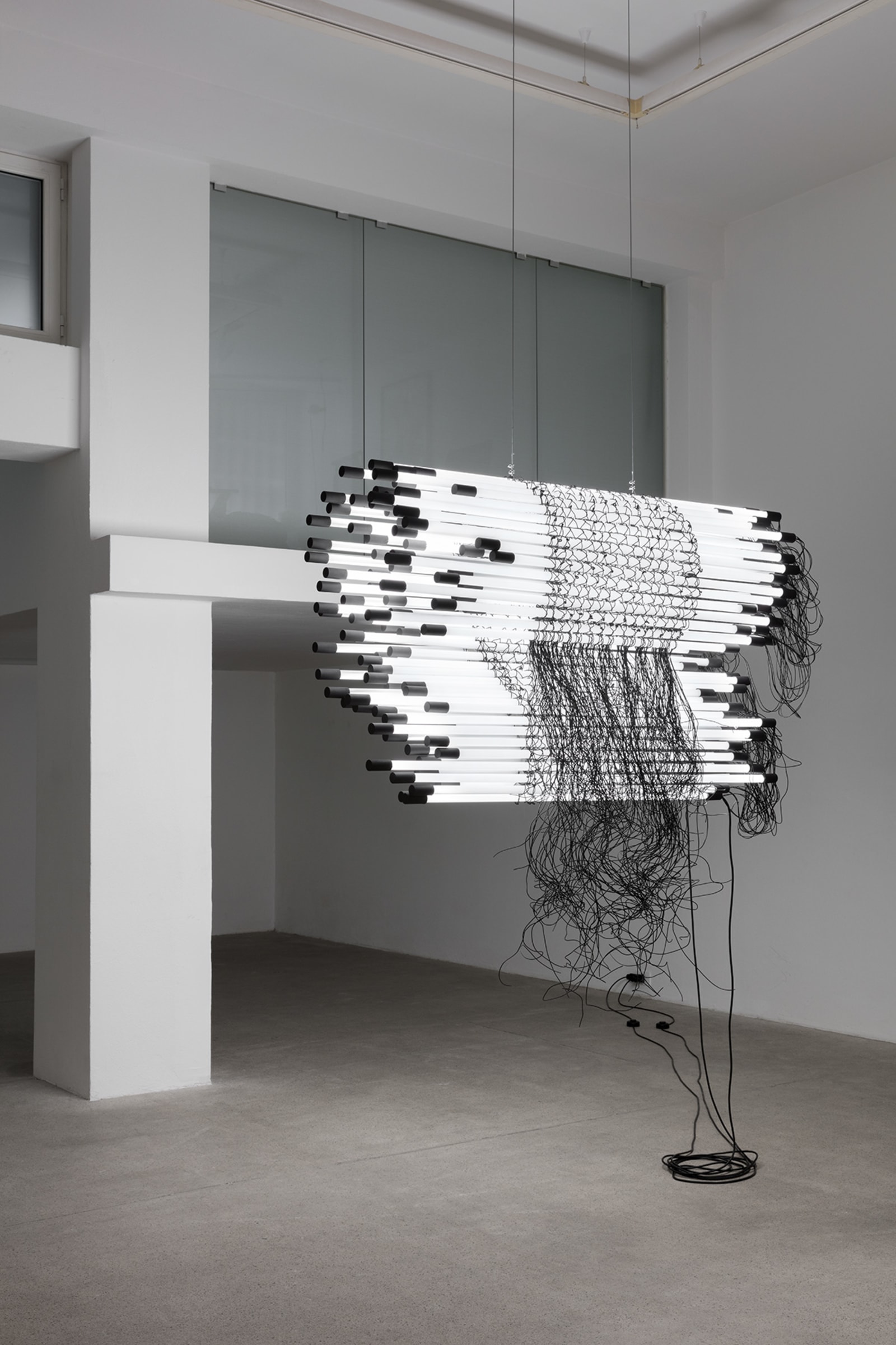 Monica Bonvicini installation view, Galleria Raffaella Cortese, Milan, 2019
