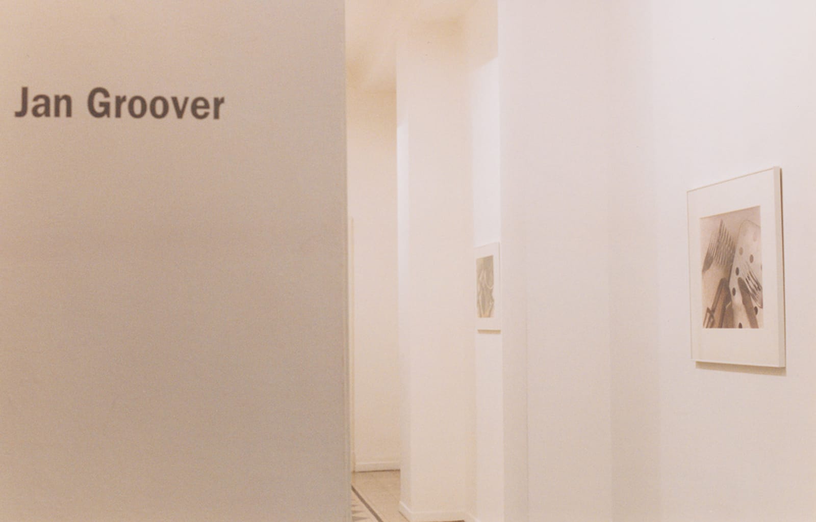 Jan Groover installation view, Galleria Raffaella Cortese, Milan, 1995