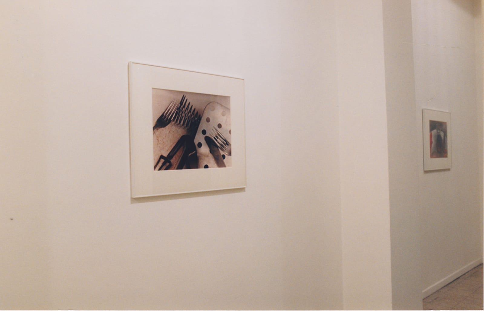 Jan Groover installation view, Galleria Raffaella Cortese, Milan, 1995