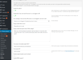 Addon global settings