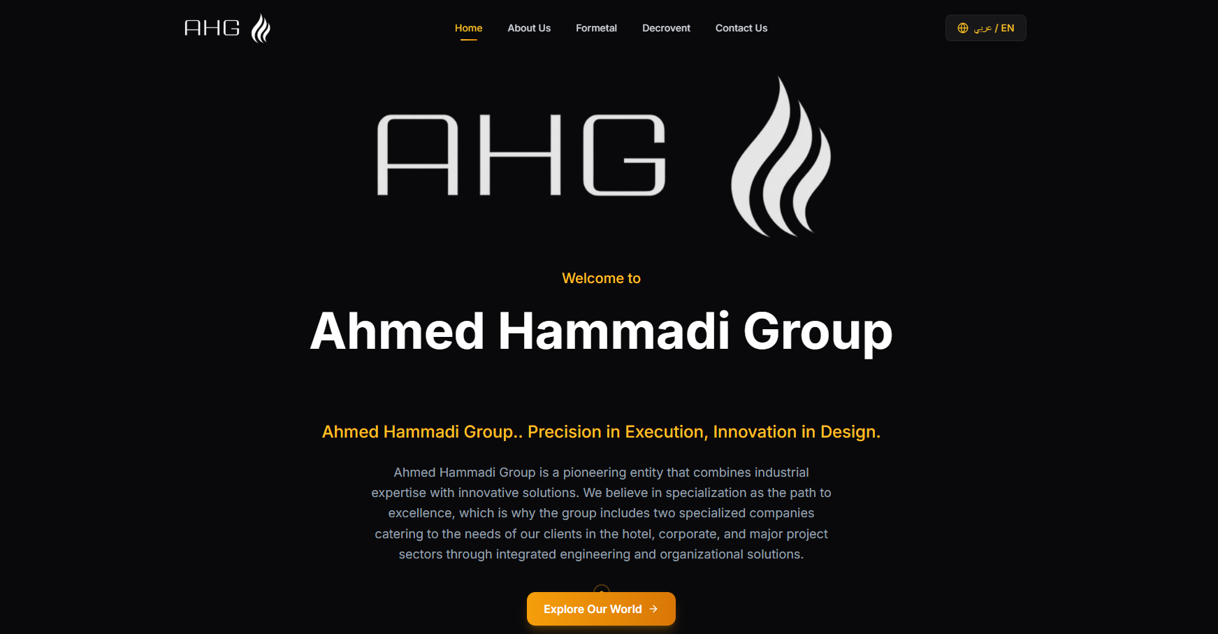 Bilingual Corporate Website