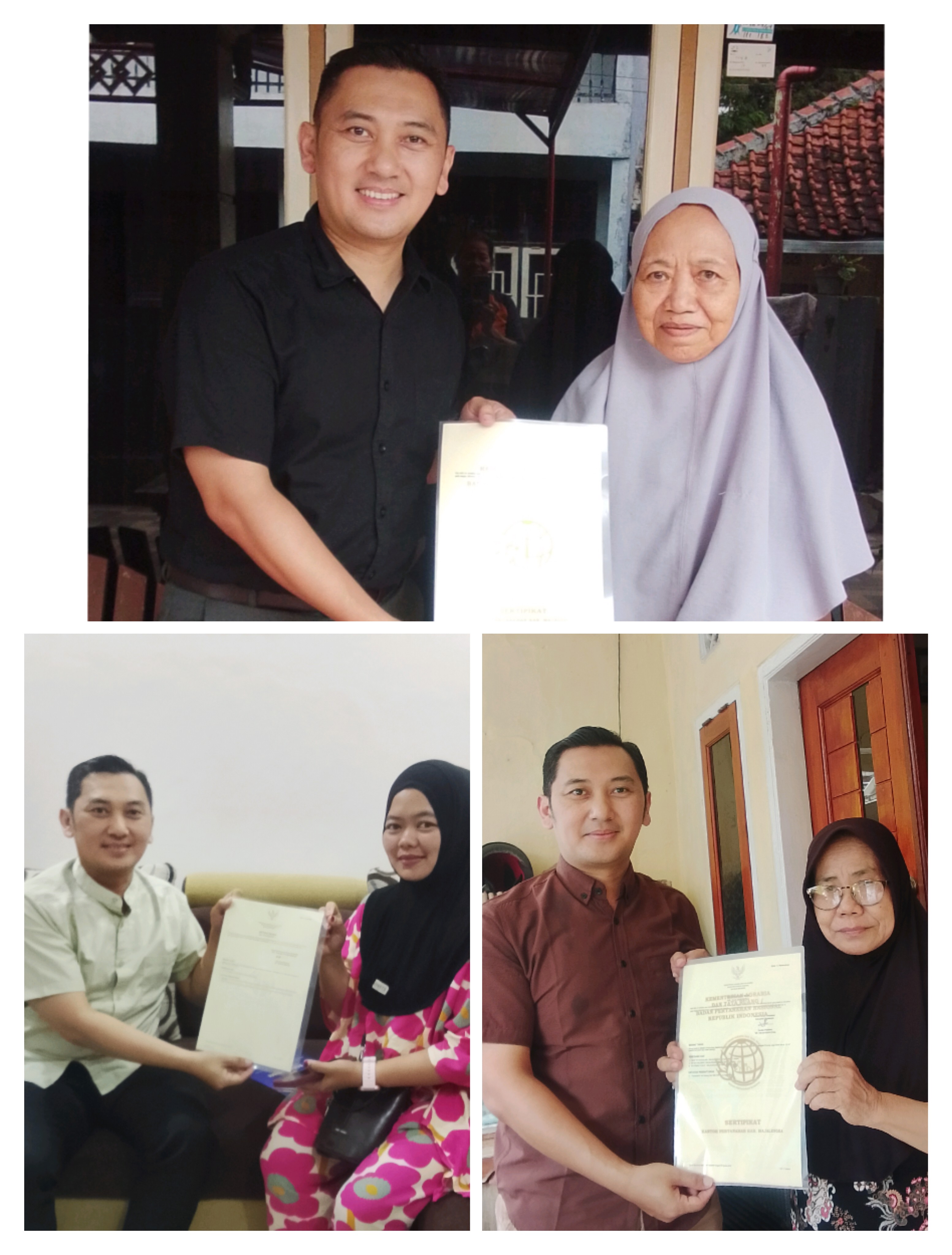 Penyerahan Sertifikat