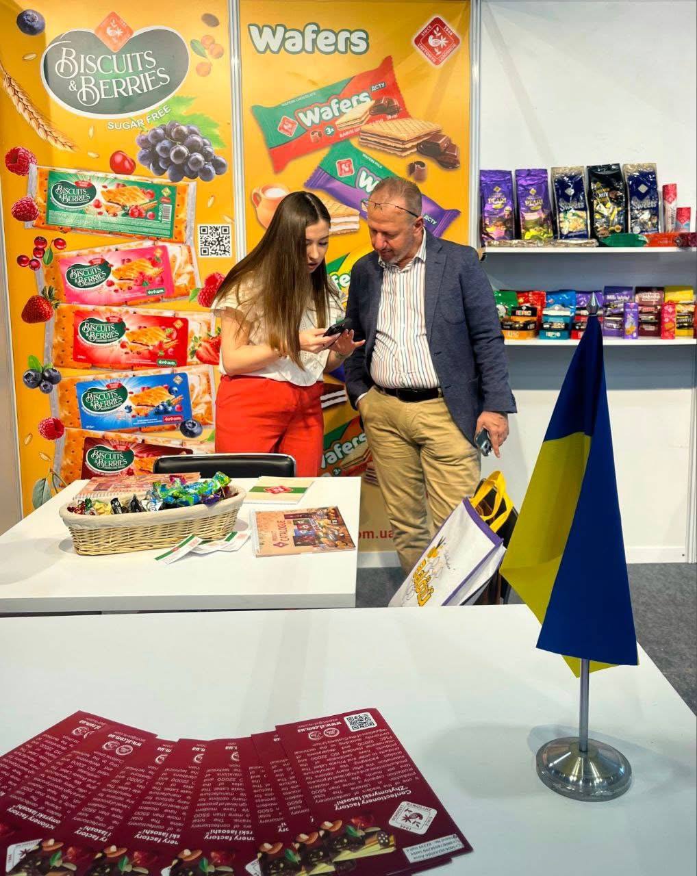 F İstanbul — стенд Biscuits & Berries