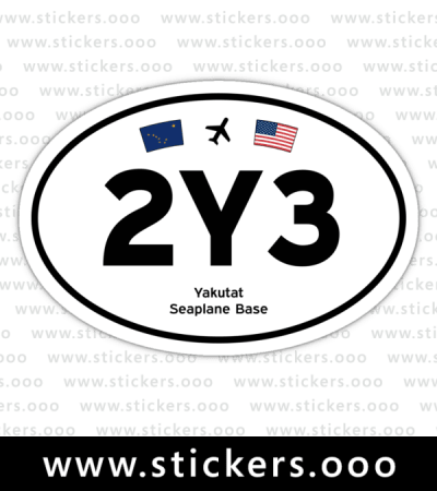 2Y3, Yakutat Seaplane Base (Yakutat, Alaska AK) – Oval