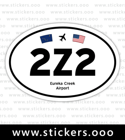 2Z2, Eureka Creek Airport (Eureka Creek, Alaska AK) – Oval