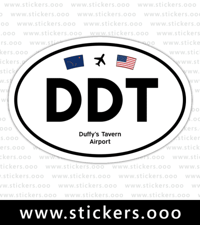 DDT, Duffy's Tavern Airport (Slana, Alaska AK) – Oval