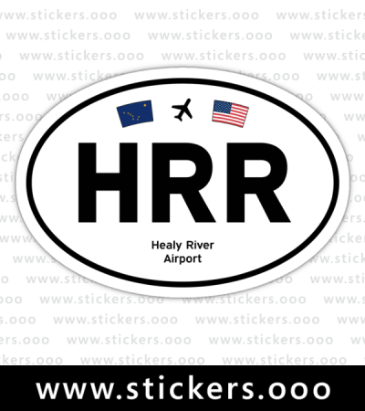 HRR, Healy River Airport (Healy, Alaska AK) – Oval