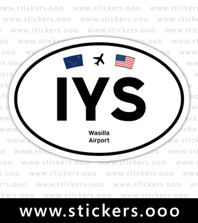 IYS, Wasilla Airport (Wasilla, Alaska AK) – Oval