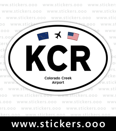 KCR, Colorado Creek Airport (Colorado Creek, Alaska AK) – Oval